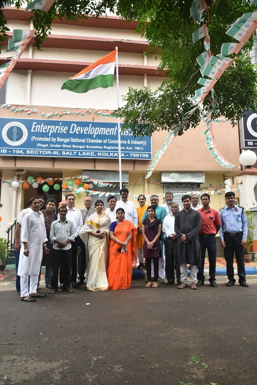 Independence Day Celebration and Flag Hoisting at EDI