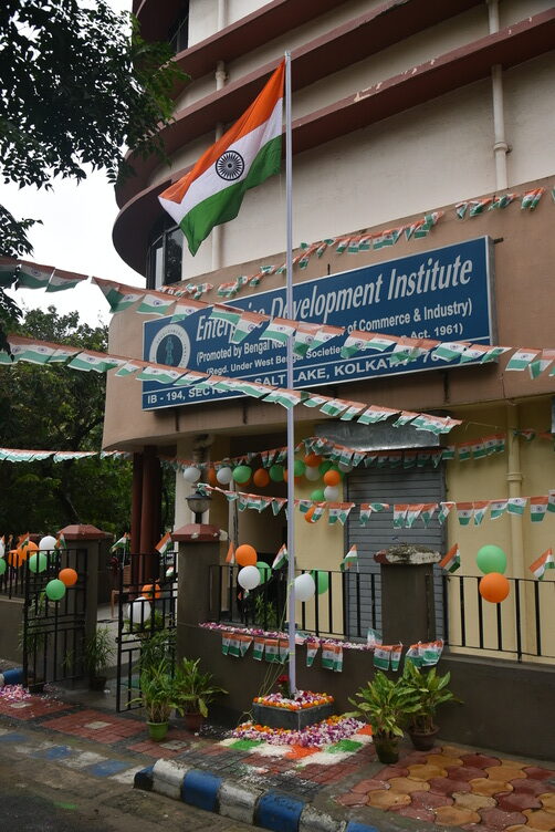 Independence Day Celebration and Flag Hoisting at EDI