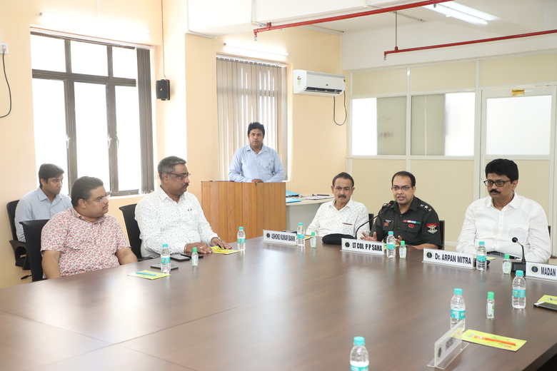 Induction Program for EDI students from Defence in Diploma in Export Import Management
